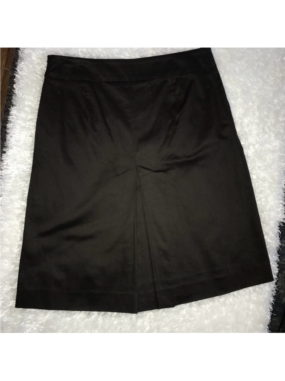 Zara brown Pencil Skirt with front Vent